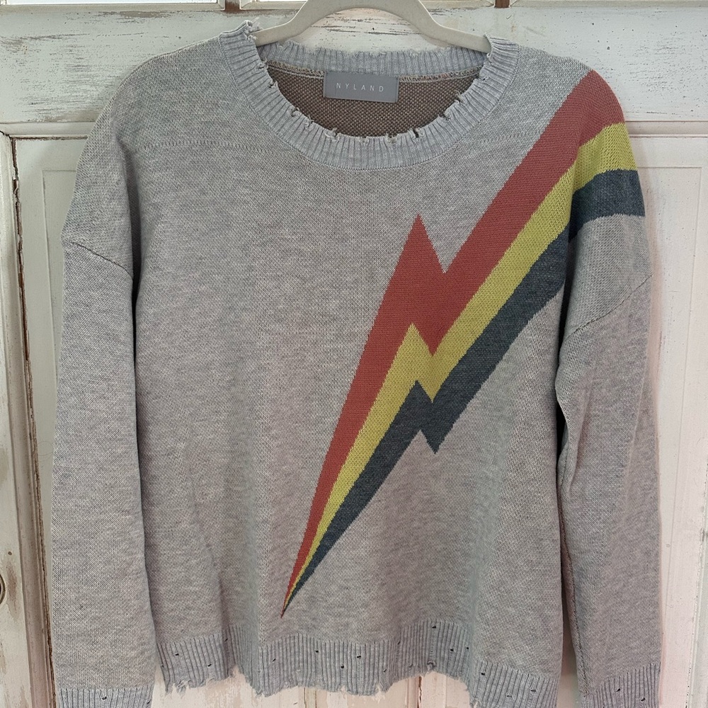 N.Y.L.A. Lightning Bolt Sweater